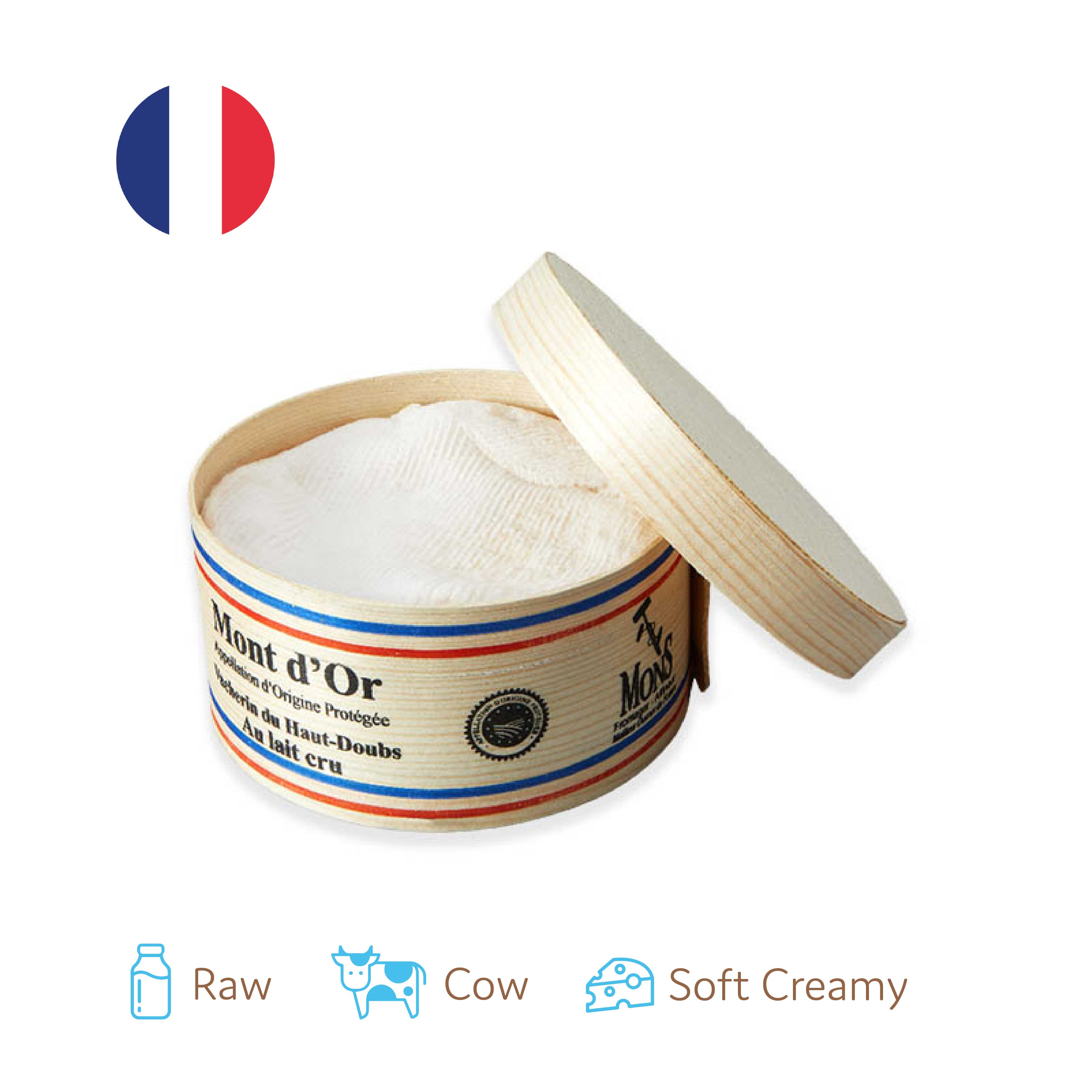 France Mons Petit Mont d'Or AOP 400G*