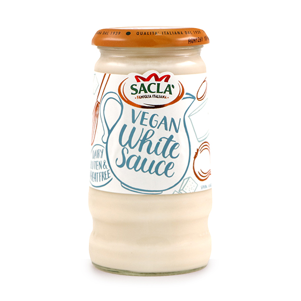 Sacla Vegan Savoury White Sauce with Soya 350g - Italy*