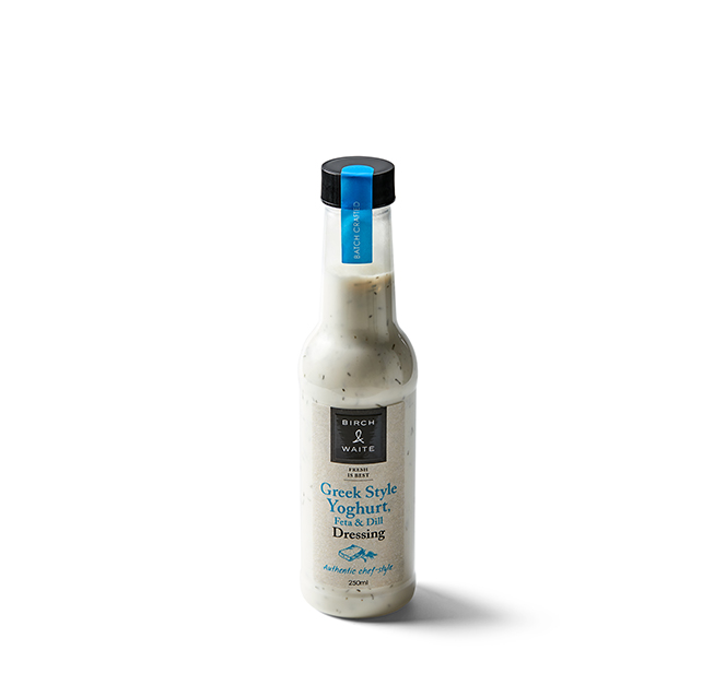 Birch & Waite Greek Style Yoghurt, Feta & Dill Dressing 250ml - AUS*