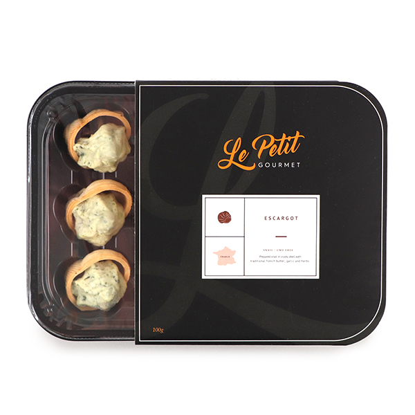 Frozen French Le Petit Crispy Shell Escargots (12pcs) 100g*