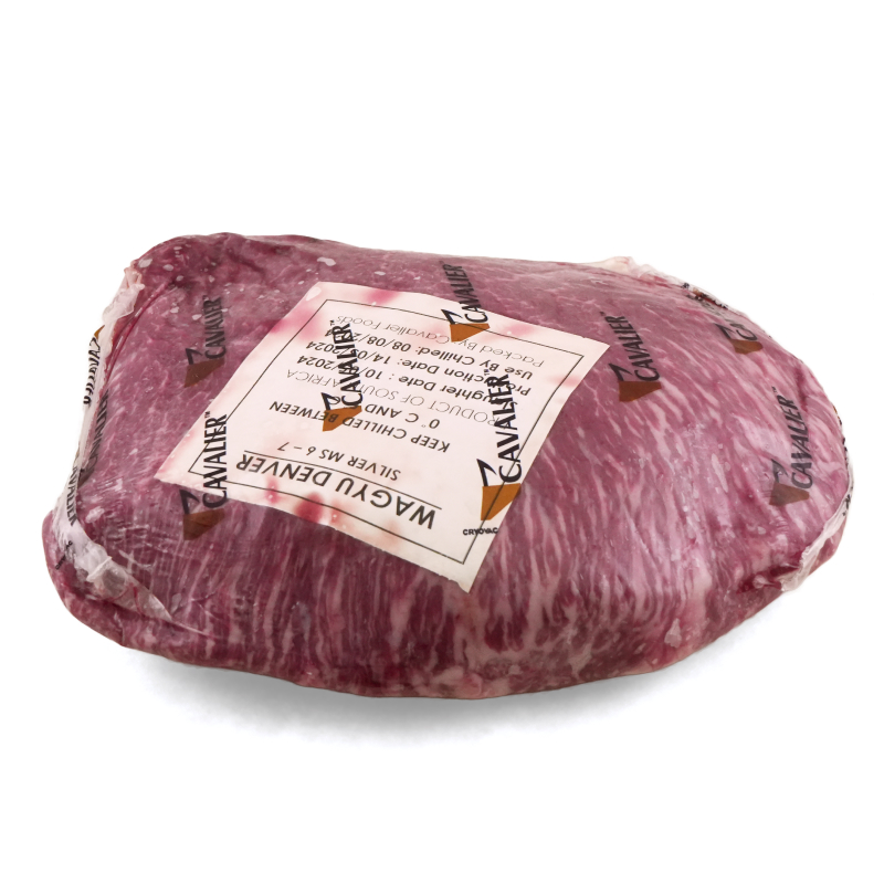Frozen South Africa Cavalier 400 days Grain Fed MS6/7 Wagyu Denver (Zabuton)