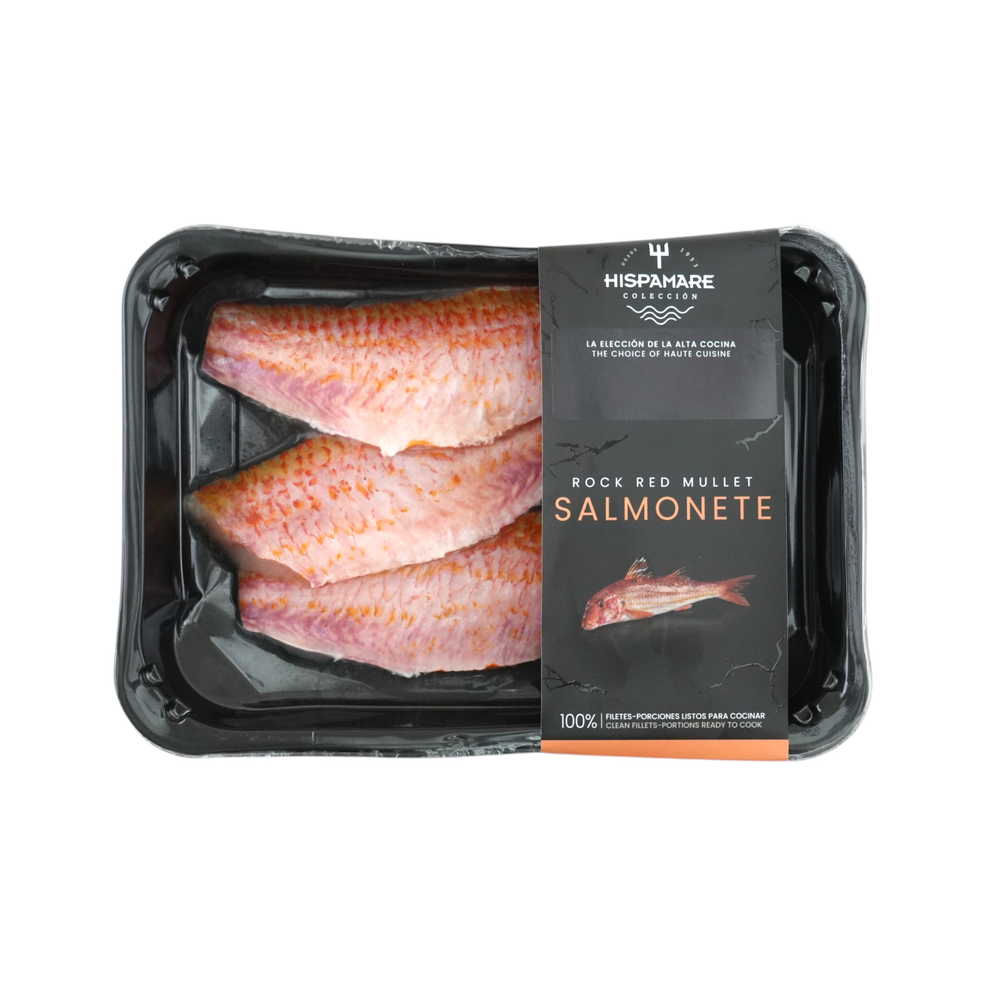 Frozen Spain Hispamare Wild Caught Rock Red Mullet Portion 200g*