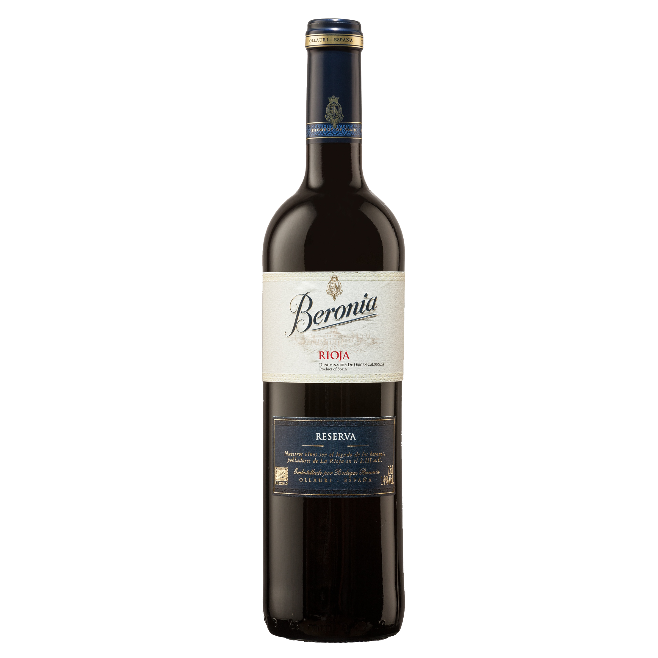 Red Wine - Beronia - Reserva - Tempranillo, Mazuelo, Graciano Rioja DOCa 2013 75cl - Spain*