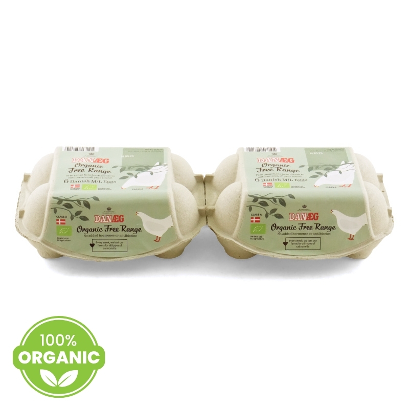 Denmark Danaeg Organic Eggs 12pcs*