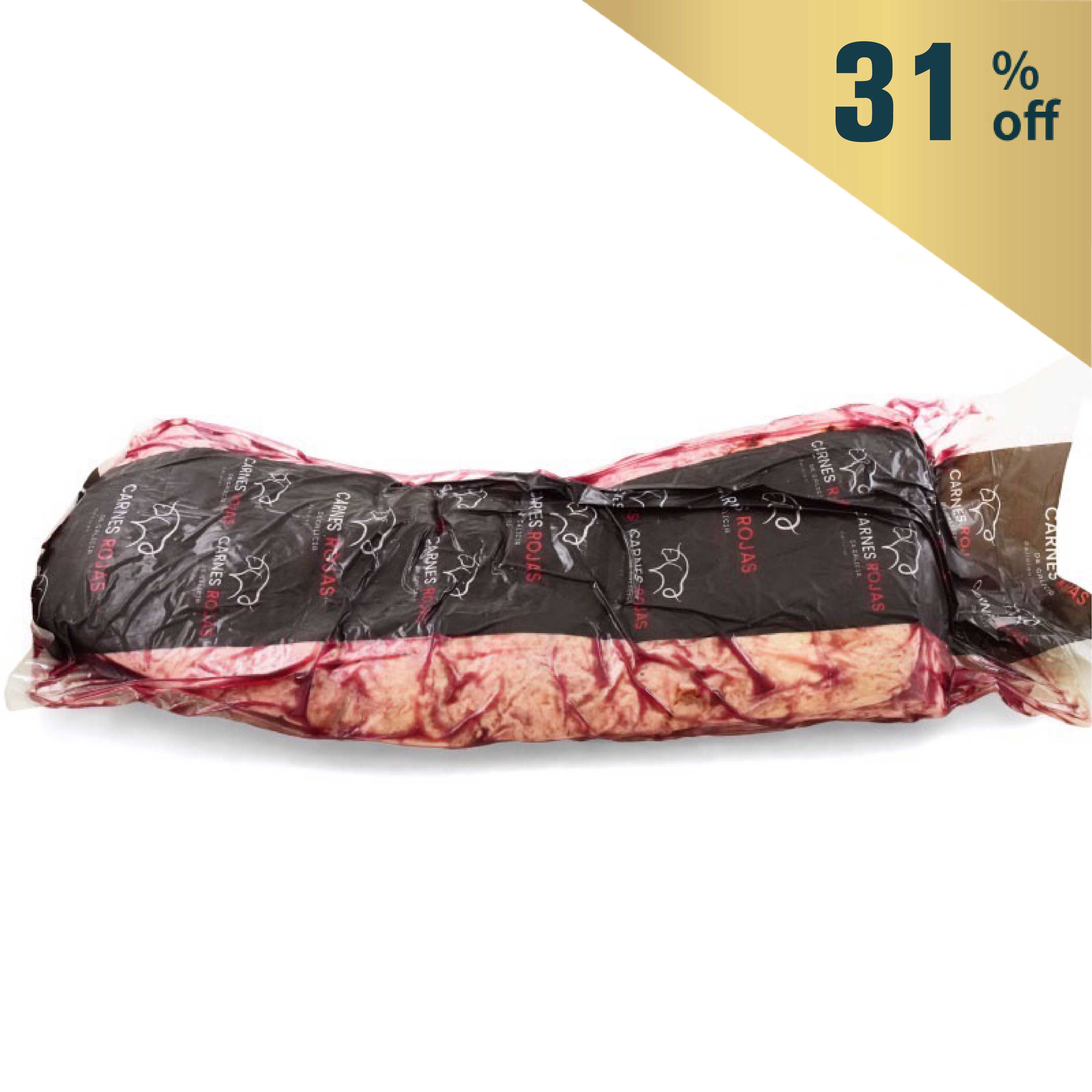 Frozen Spain VacaGalleca (Rubia Gallega) Dry Aged 20-35days Striploin Primal Cut