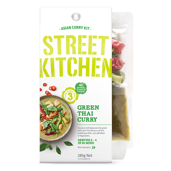 Street Kitchen Green Thai Curry 285g - Aus*