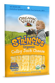 Organic Valley Stringles Colby jack 6oz - US*