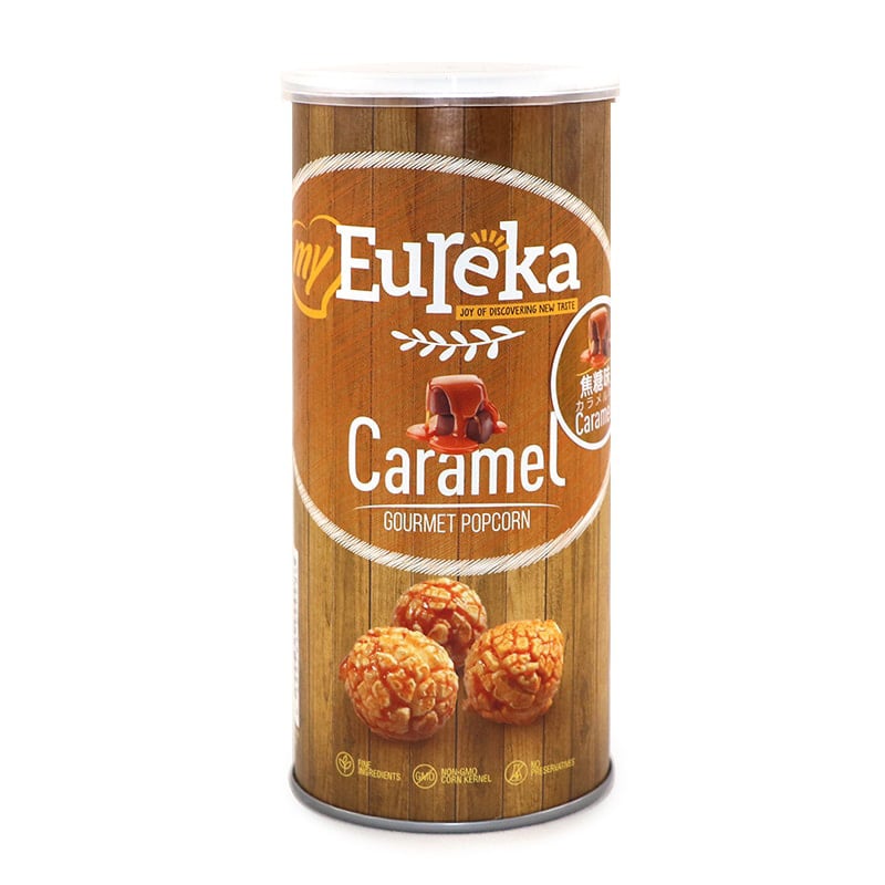 馬來西亞Eureka焦糖爆谷70克*