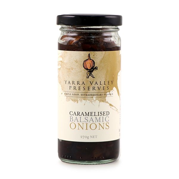 Yarra Valley Caramelised Balsamic Onions 270g - Aus*