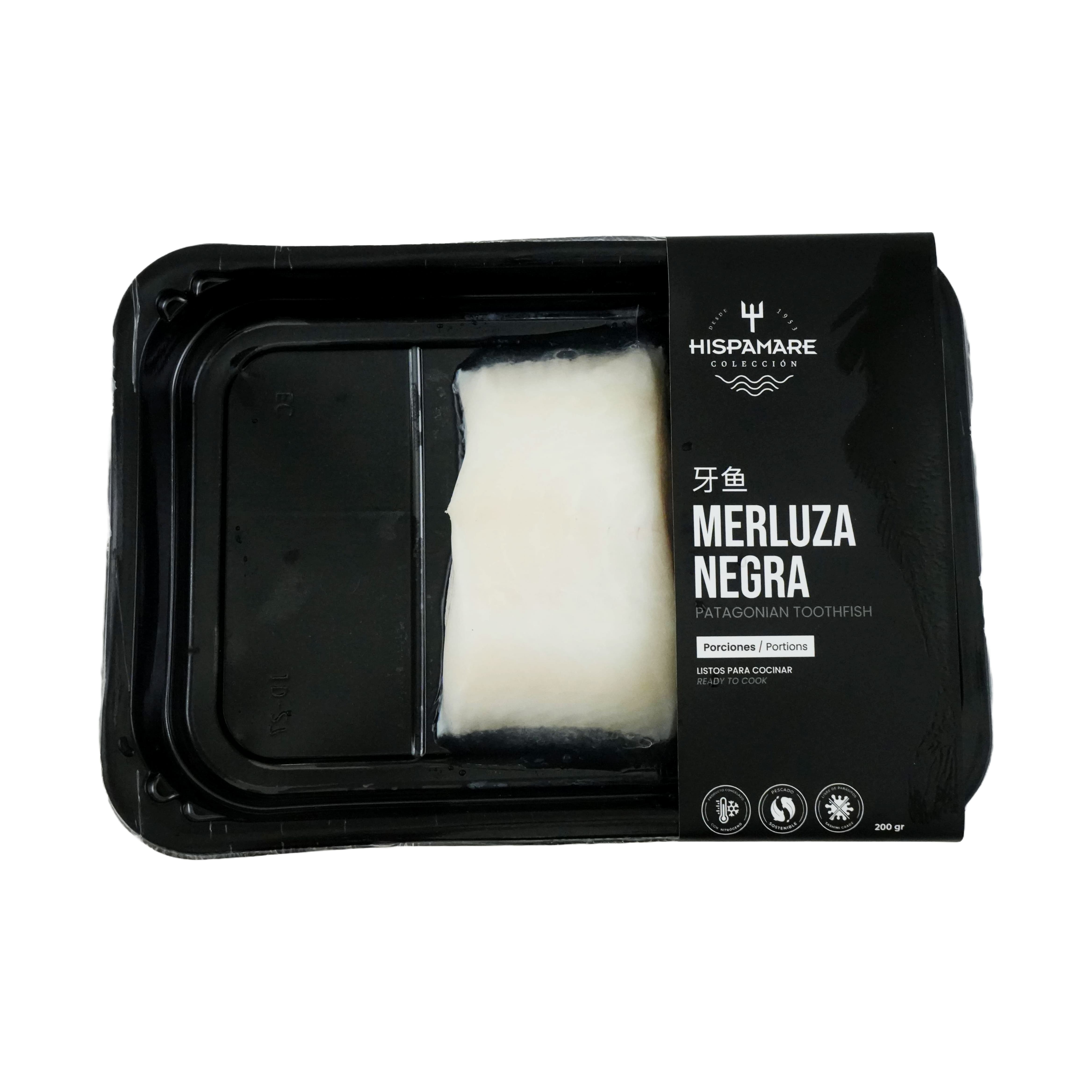 FZ Spain Hispamare MSC Wild Caught Patagonian Toothfish Portion 150g*