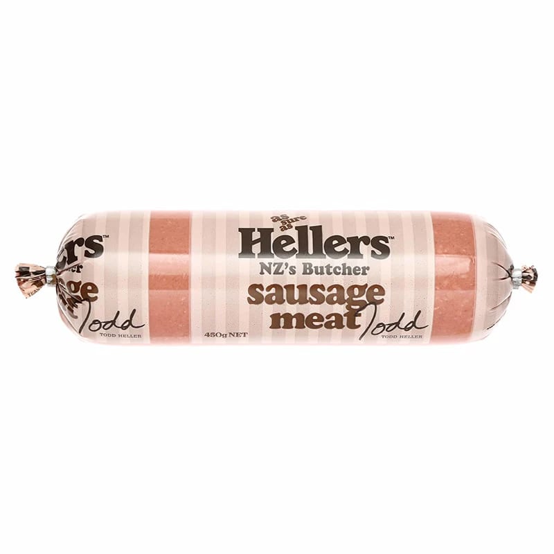 Frozen NZ Hellers Sausage Meat 450g*