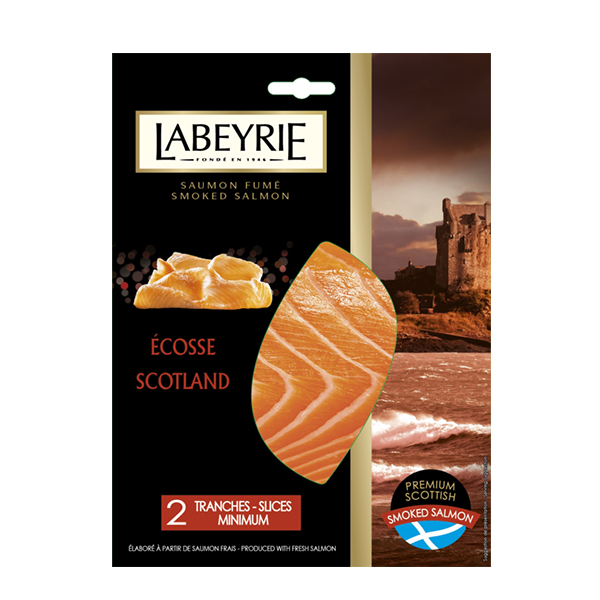 Labeyrie Scottish Smoked Salmon (2 slices) 75g*
