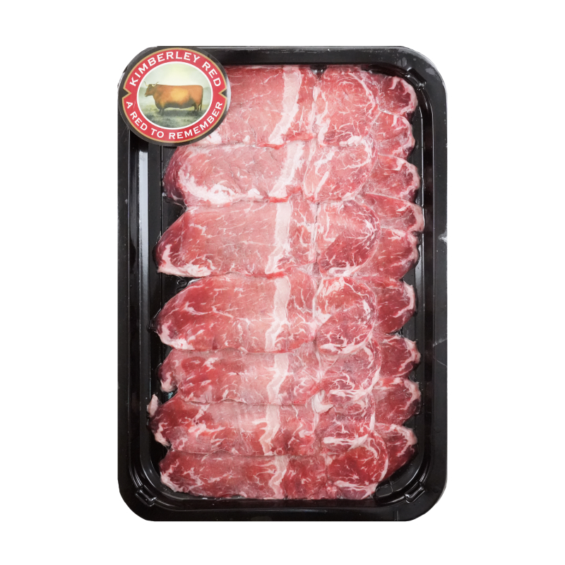 Frozen Aus Kimberley Red Black Angus 175days Thick Skirt 2mm Sliced 200g*
