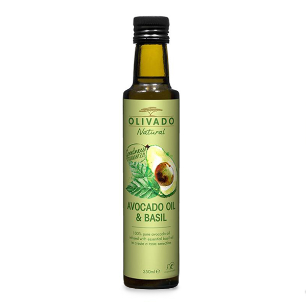 NZ Olivado Basil Infused Avocado Oil - 250 ml*