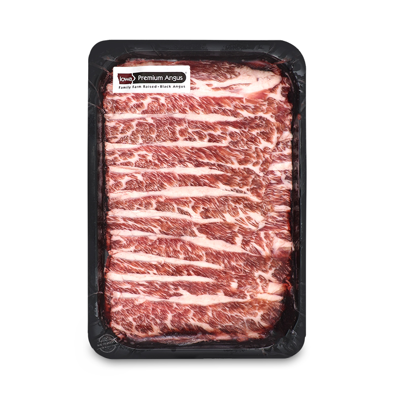 Frozen US Iowa Premium BA Corn-fed CAB boneless Short Ribs for Hot Pot 200g*