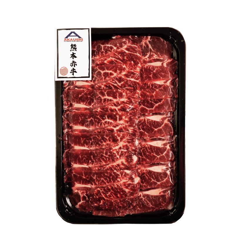 Frozen US Akaushi BMS6-8 Top Blade 2mm Sliced 200g*