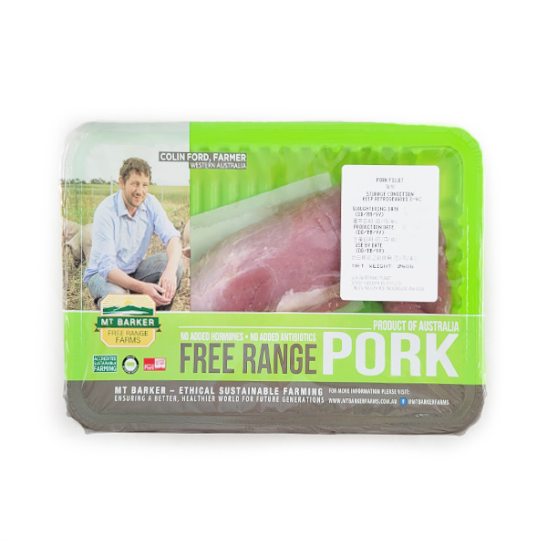 Aus MT Barker Pork (Tenderloin) Fillet 250g*