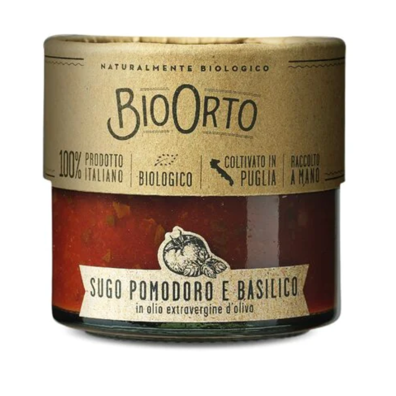 意大利Bio Orto有機蕃茄羅勒醬 185克*