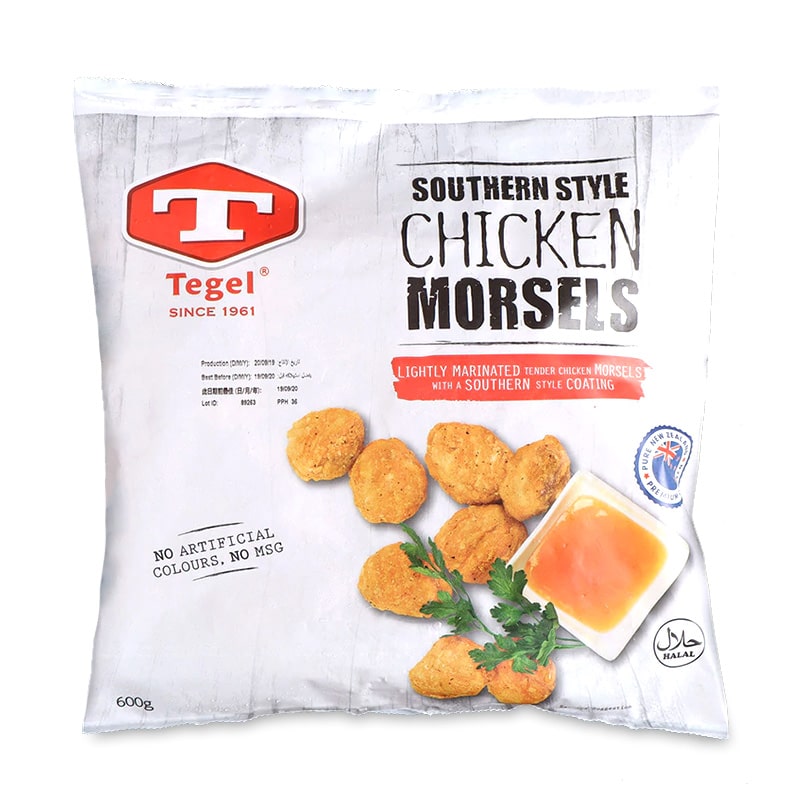 Frozen NZ Tegel Southern Style Chicken Morsel 600g*