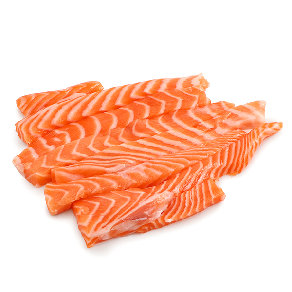 Frozen Norwegian Salmon Belly Strips 200g* South Stream Market