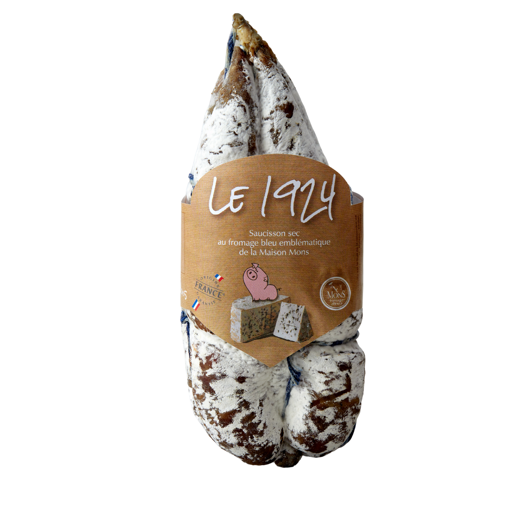 France Mons 1924 Blue Cheese Pork Saucisson 200g
