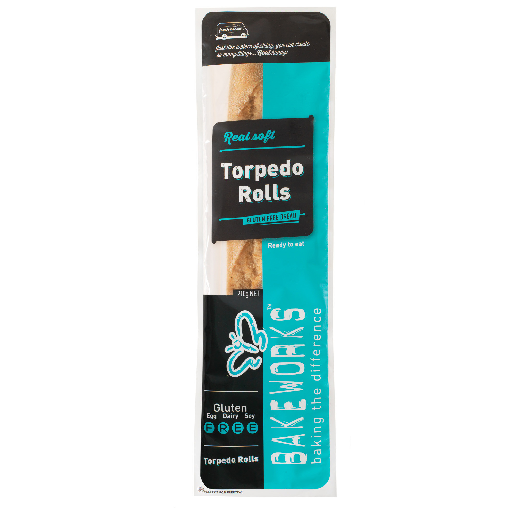 Frozen NZ Liberte GF Torpedo Roll 210g*