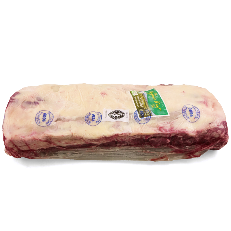 Frozen 	AUS TOMC(Arcadian) Organic Striploin Whole Primal Cut