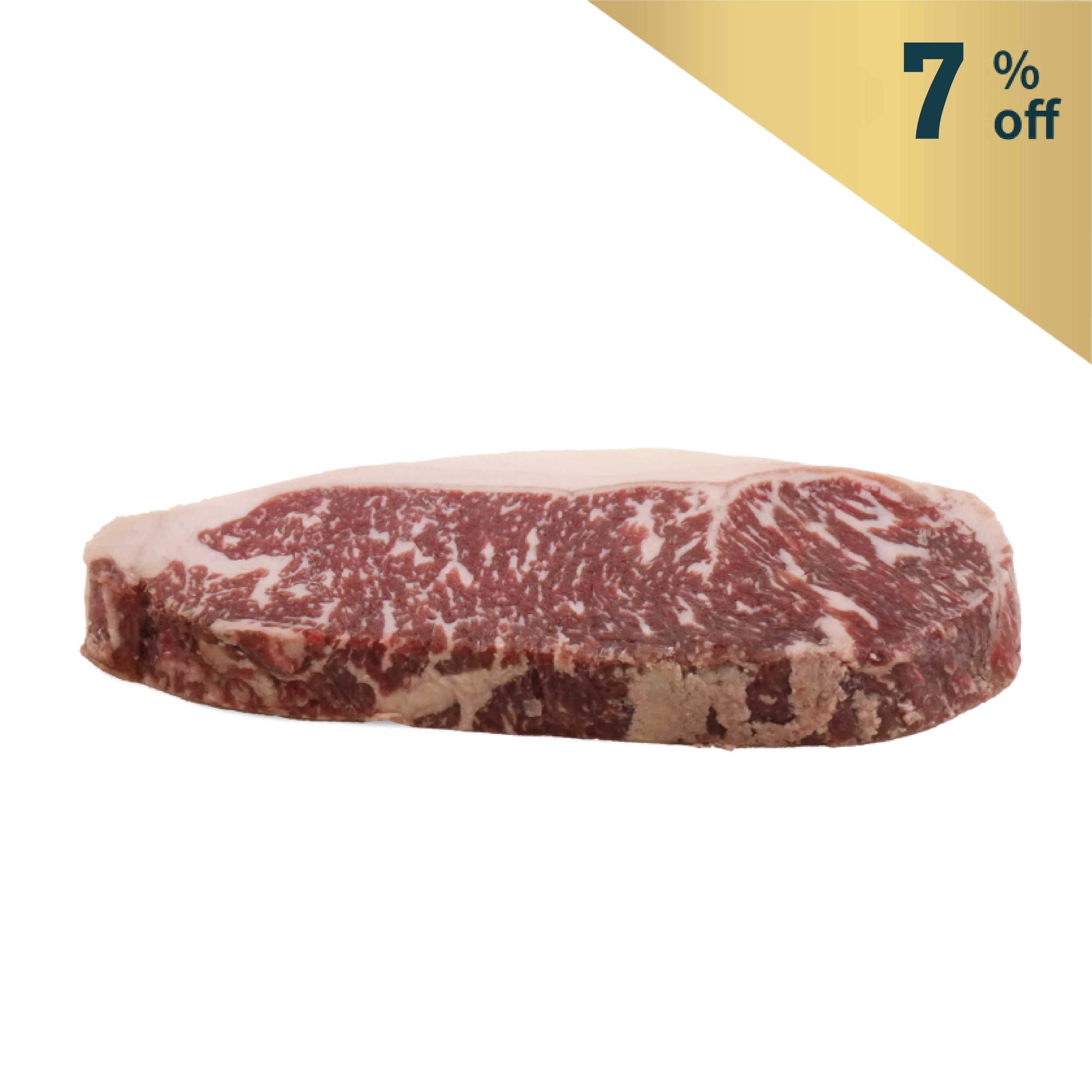 Frozen South Africa Cavalier 400 days Grain Fed MS8/9 Wagyu Striploin Steak 250g*