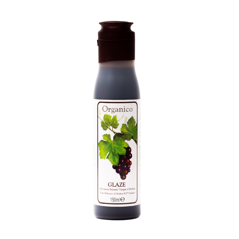 UK Organico Organic Balsamic vinegar di Modena glaze,150ml