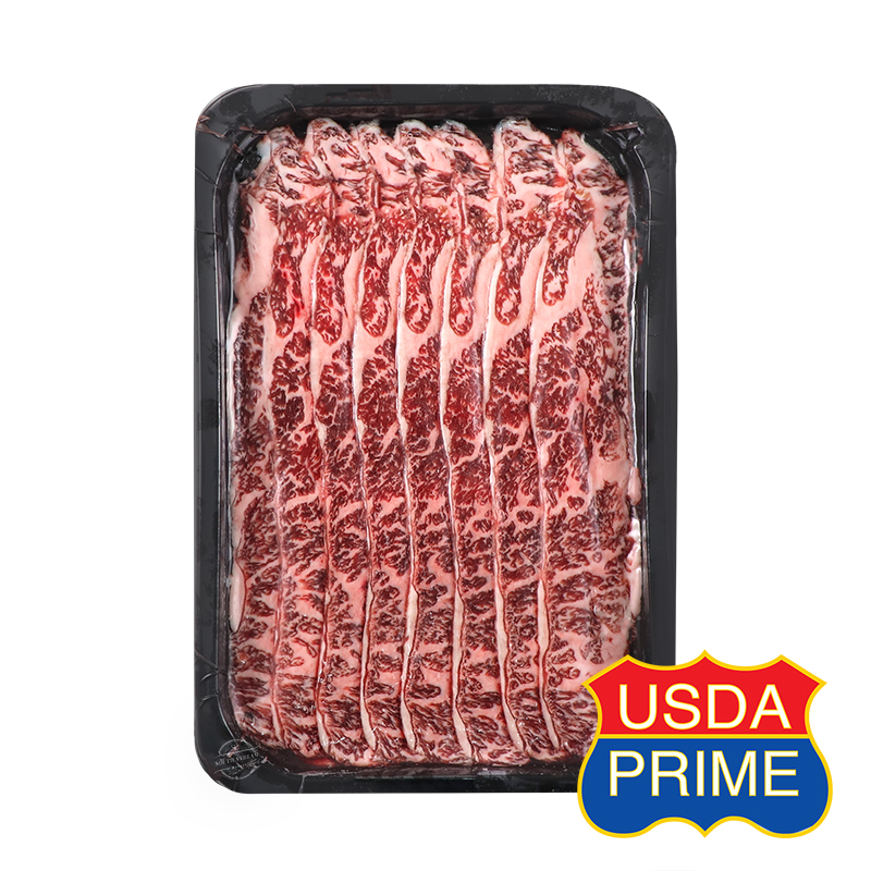 Frozen US Iowa Premium BA Corn-fed Prime boneless Short Ribs for Hot Pot 200g*