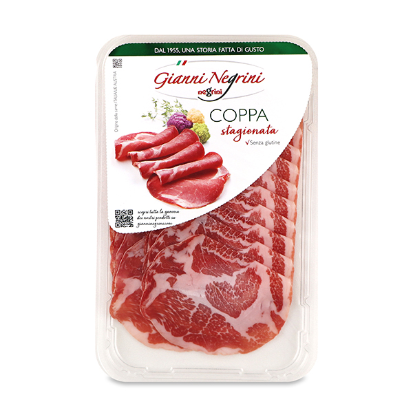 Italian Negrini Coppa (Cured Pork Neck)  80g*