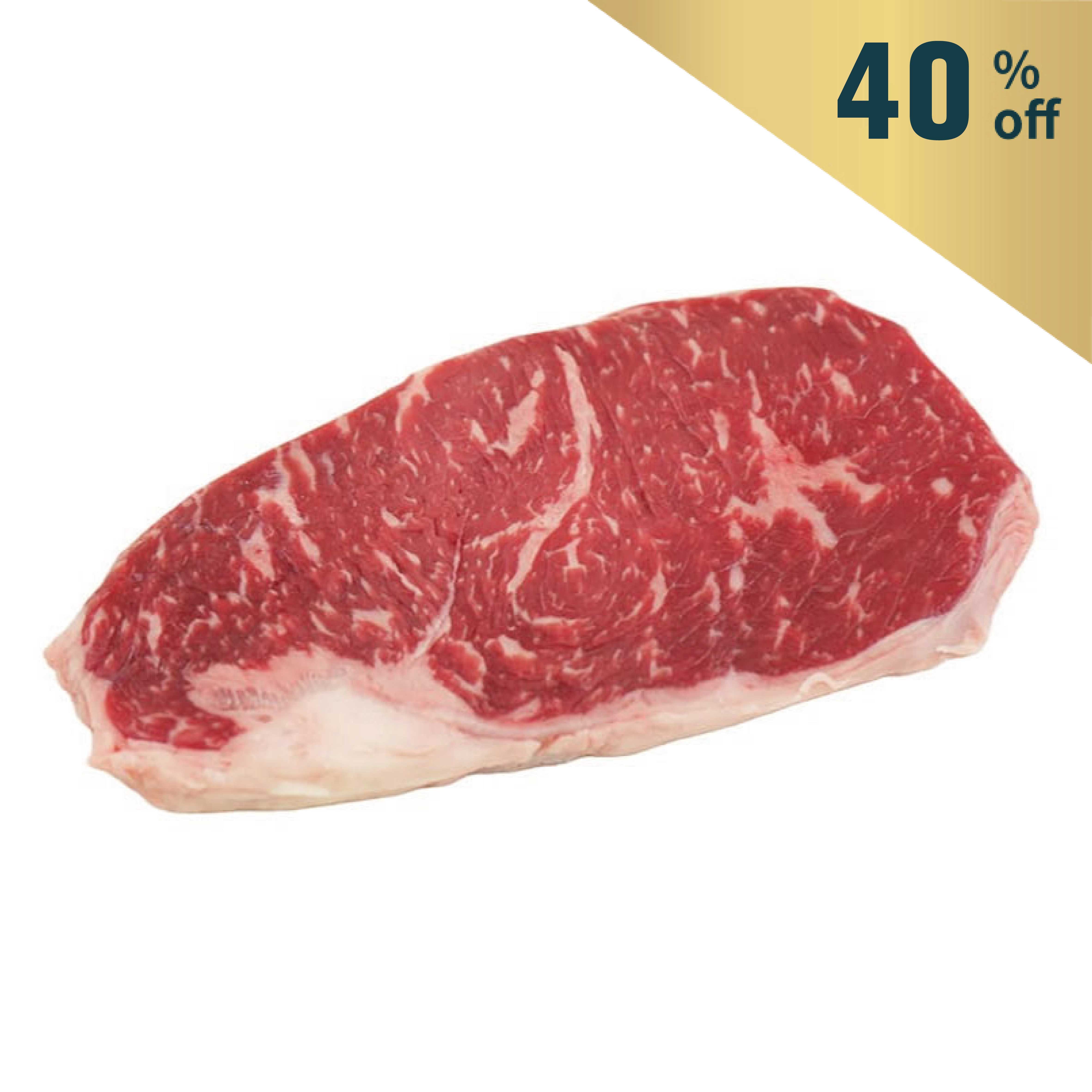 Frozen Aus Jack's Creek Wagyu 400days Grain Fed MS6-7 Striploin Steak 250g*