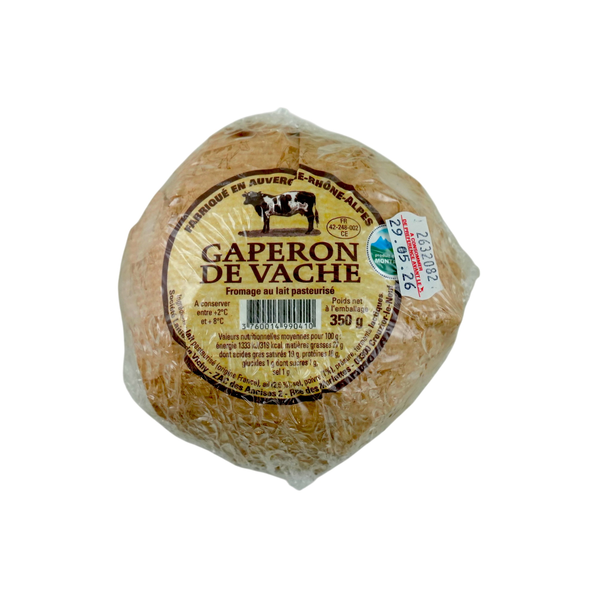 France Mons Gaperon De Vache 350g*