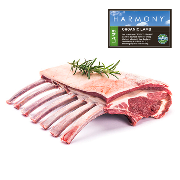 Frozen NZ Organic Lamb Rack South Stream Market