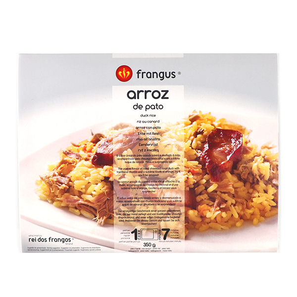 Frozen Rei Dos Frangos Duck Rice 350g - Portugal*