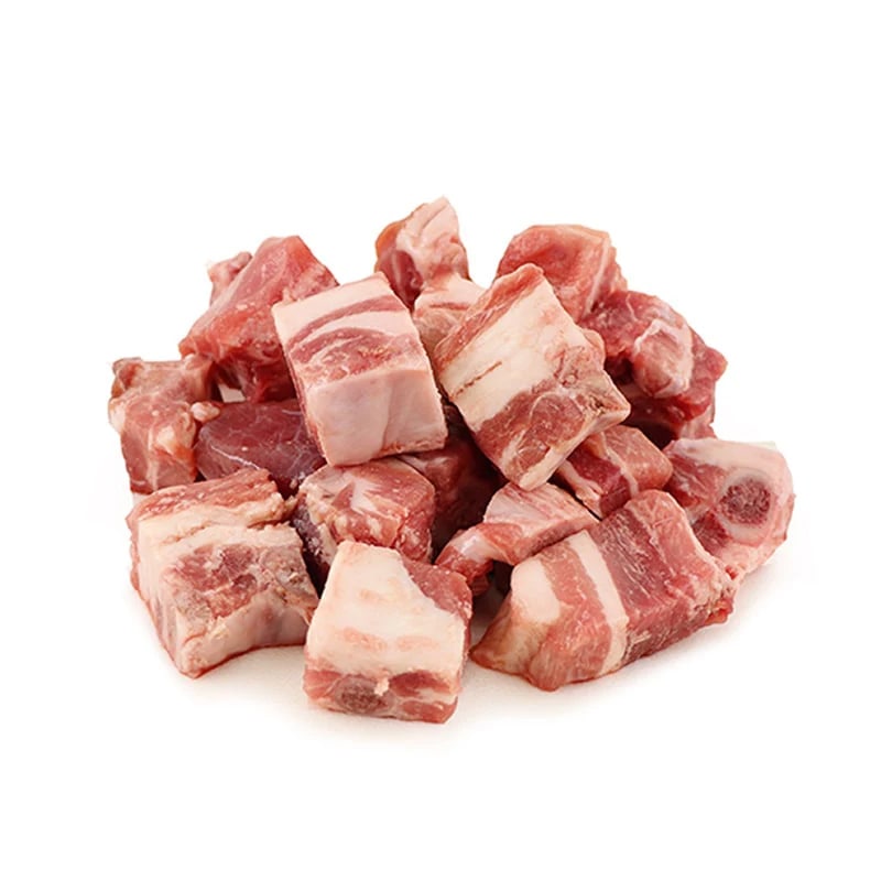 Frozen Austrian Pork Rib Diced 500g*