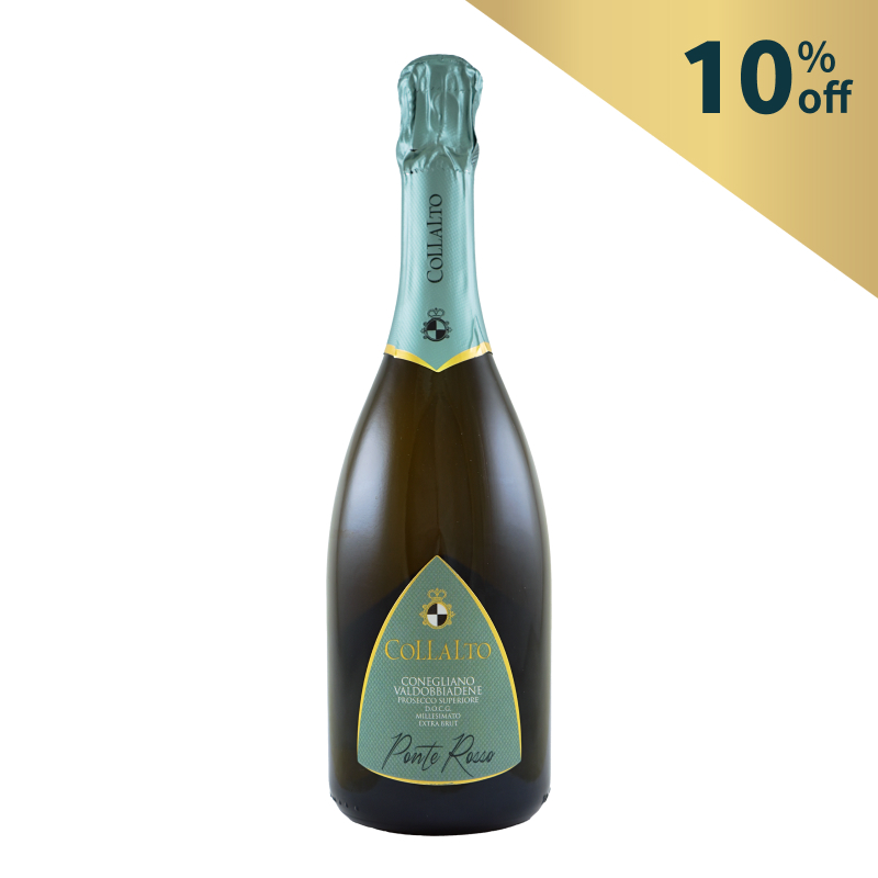 Veneto ITALIA COLLALTO Prosecco Superiore DOCG Extra Brut Millesimato 2022 750ml*