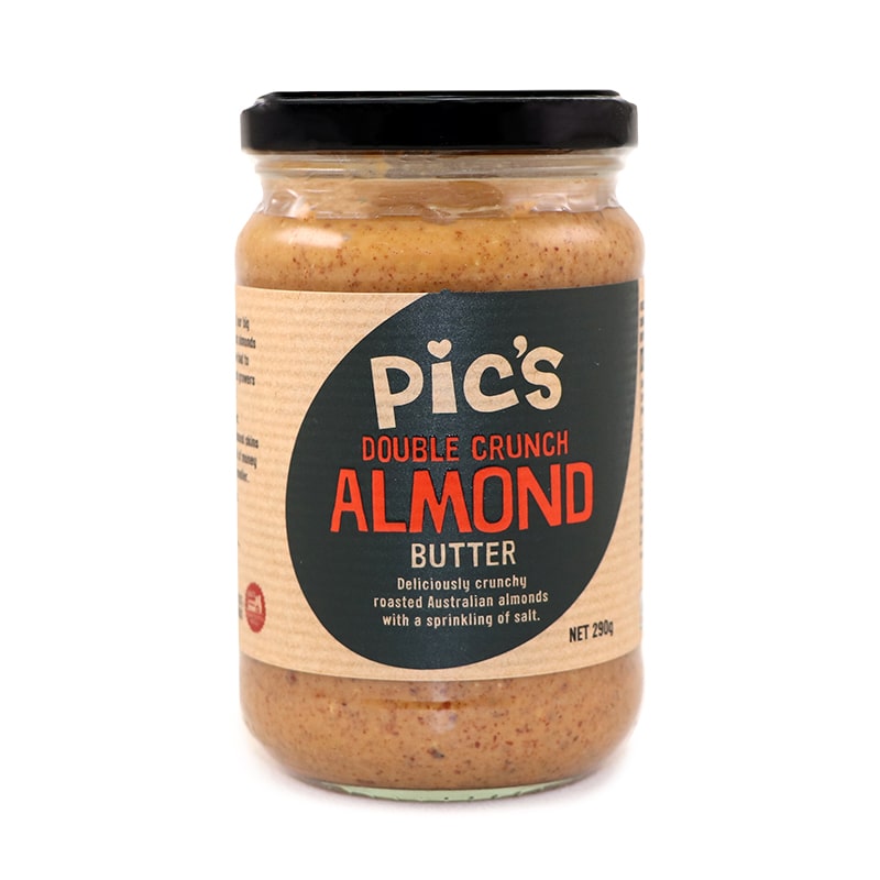 Pic's Double Crunch Almond Butter 290g - NZ*