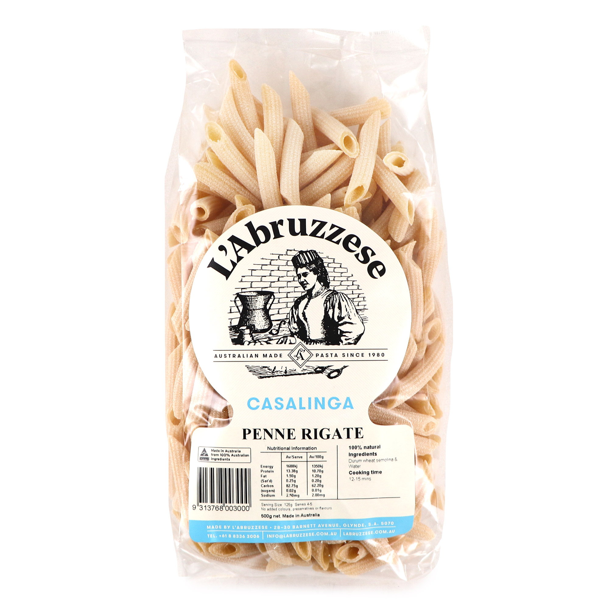 L'abruzzese Penne Rigate 500g - Aus*