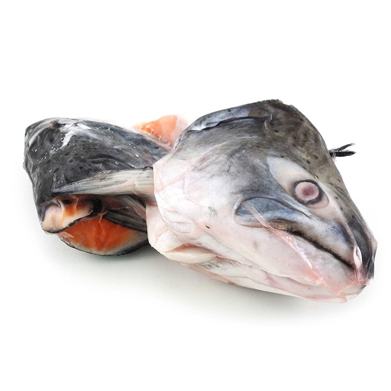 Frozen NZ King Salmon Head (2pcs)