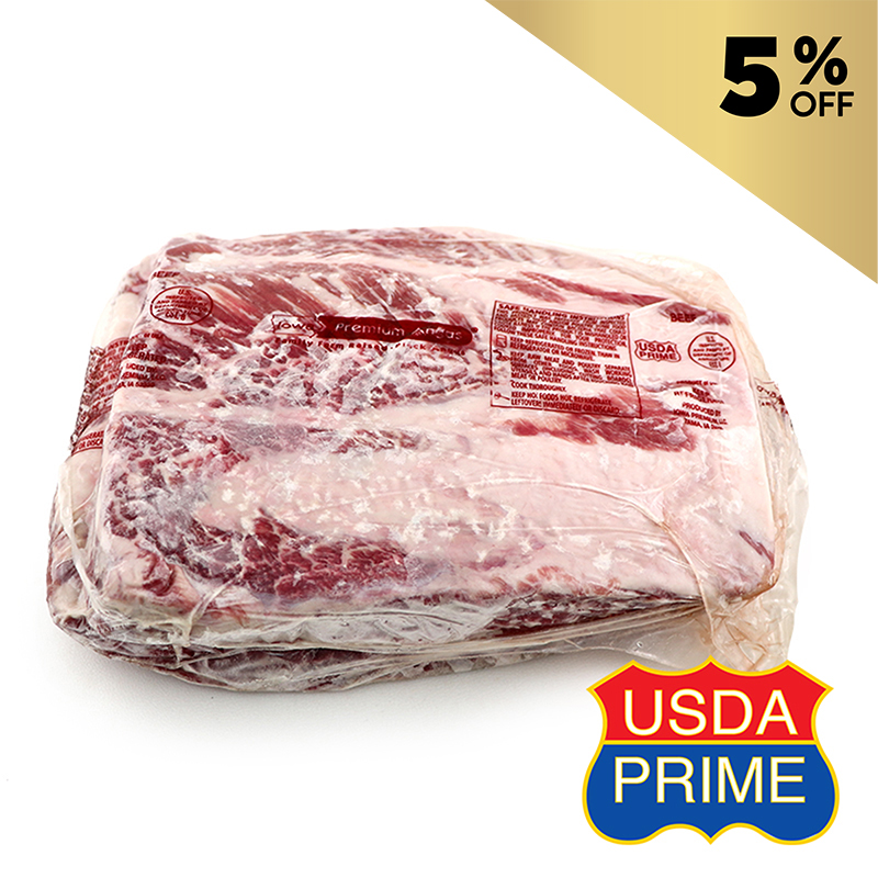 Frozen US Iowa Premium BA Corn-fed Prime boneless Short Ribs Whole Primal Cut (5% off)