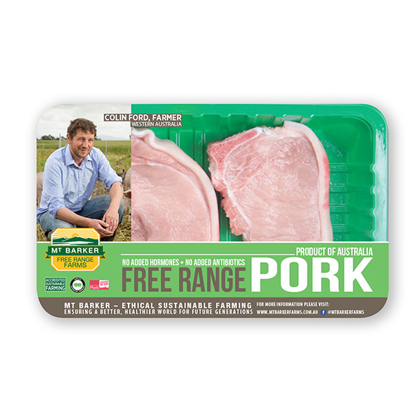 Frozen Aus MT Barker Pork Chop 300g*