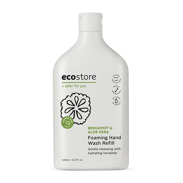 紐西蘭Ecostore佛手柑和蘆薈泡沫洗手液補充裝500毫升*