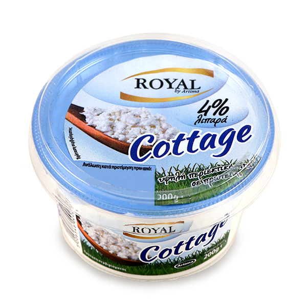Greek Royal by Artima Cottage Cheese with 4% fat 200g*
