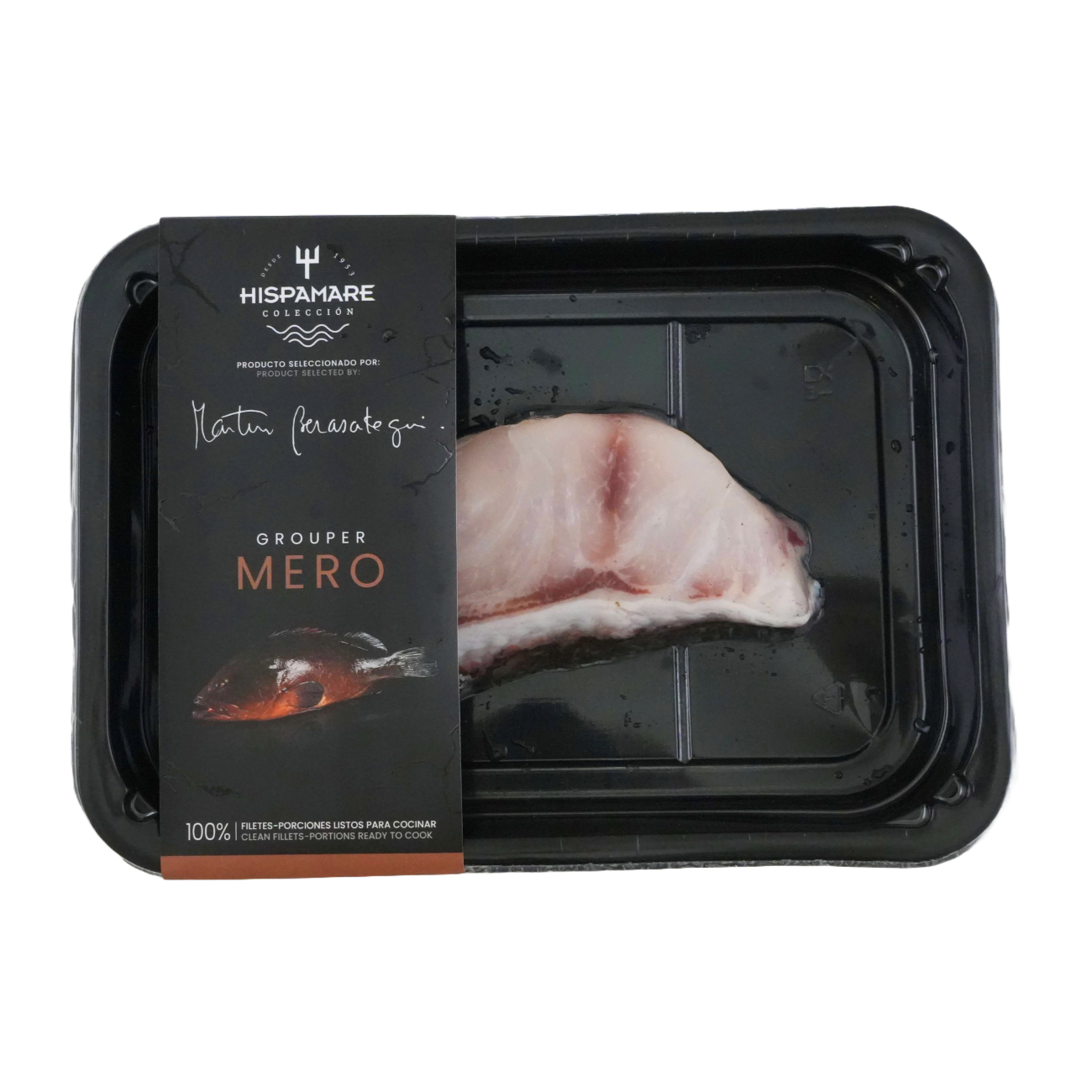 FZ Spain Hispamare Wild Caught Grouper Portion 150g*