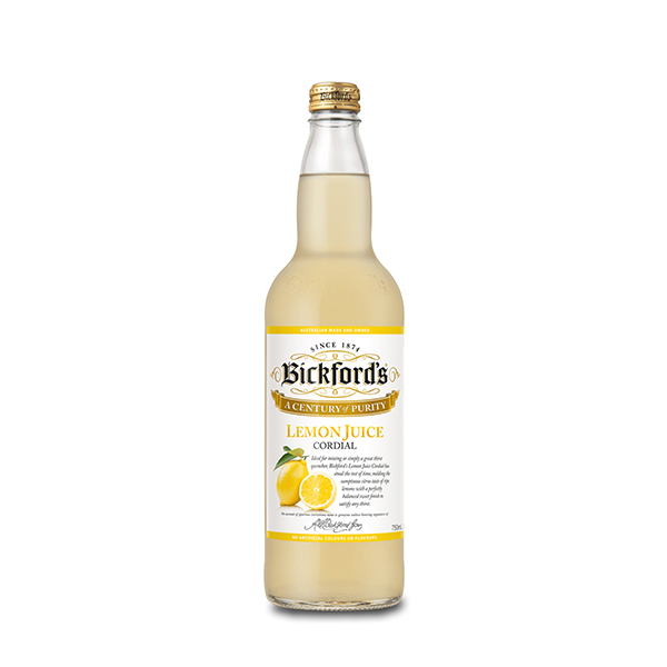 Bickford’s Australia Lemon Juice Cordial 750ml - AUS*