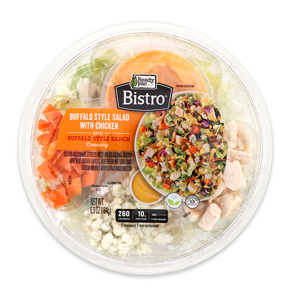 Bistro Buffalo Style Salad with Chicken (Bowl) 184g - US*