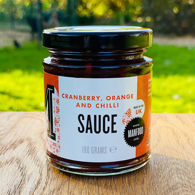 UK MANFOOD Chilli, Cranberry & Orange Sauce 190g*