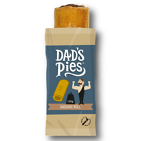 Frozen NZ Dad's Pie - Sausage Roll 120g*