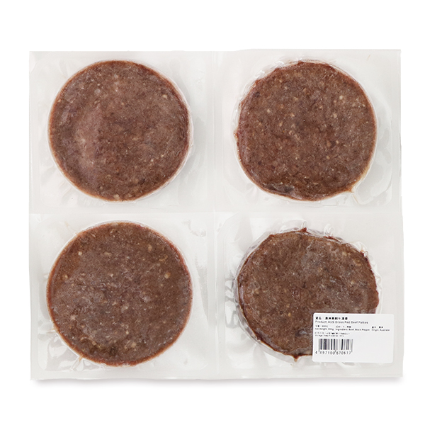 急凍澳洲黑安格斯牛肉漢堡800克*
